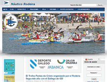 Tablet Screenshot of nauticorodeira.com